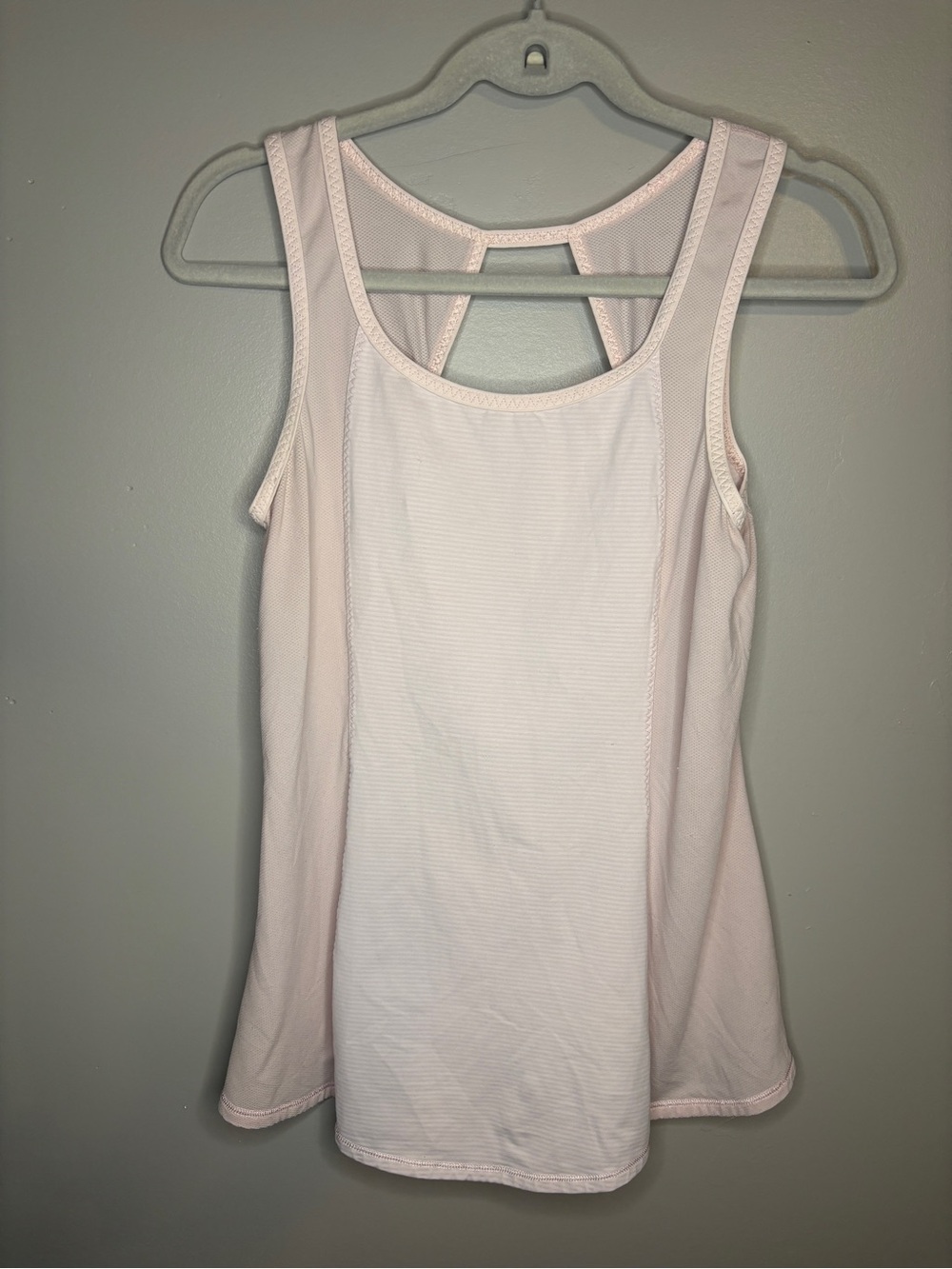lululemon athletica Pale Pink Racerback Tank